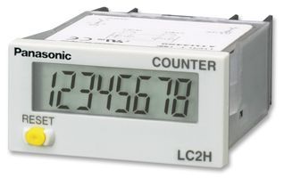 LC2HFDL2KKBJ - PANASONIC EW - 计数器 240VAC 8位 2KHZ/30HZ | e络盟